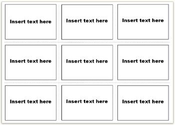 Flashcard Template For Word from www.class-templates.com