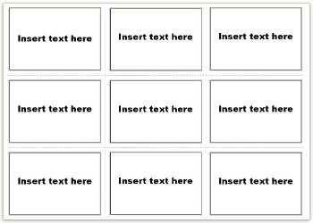 Word Flashcard Template from www.class-templates.com