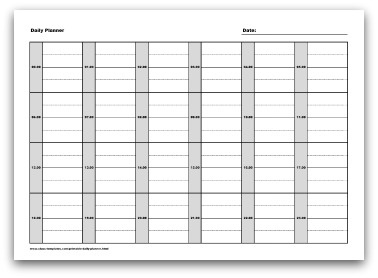 Printable Daily Planner Journal