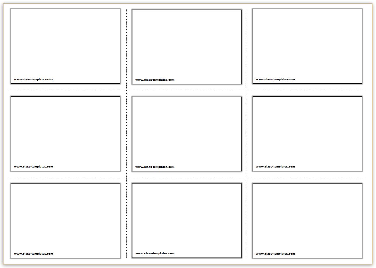 Free Printable Flash Cards Template With Regard To Free Printable Blank Flash Cards Template