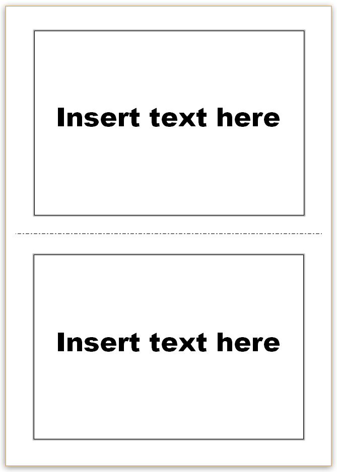 5X7 Card Template For Word from www.class-templates.com