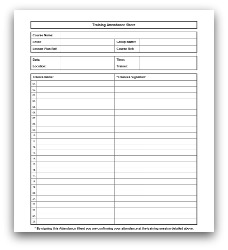 student attendance sheets and class registers class attendance sheet