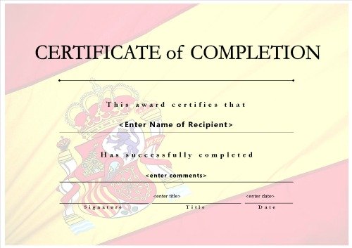 Certificate of Completion 009