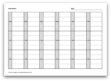 Printable Daily Planner Journal